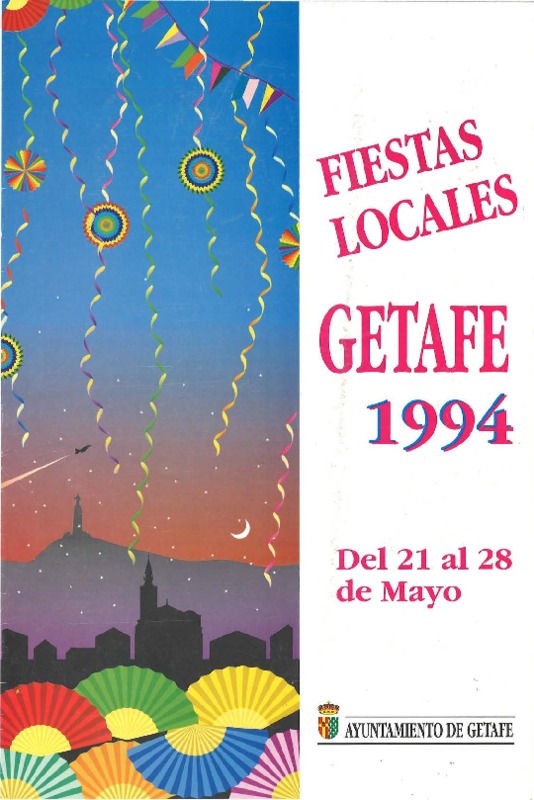 Fiestas patronales en honor a Nuestra Señora de los Ángeles 1994 Getafe